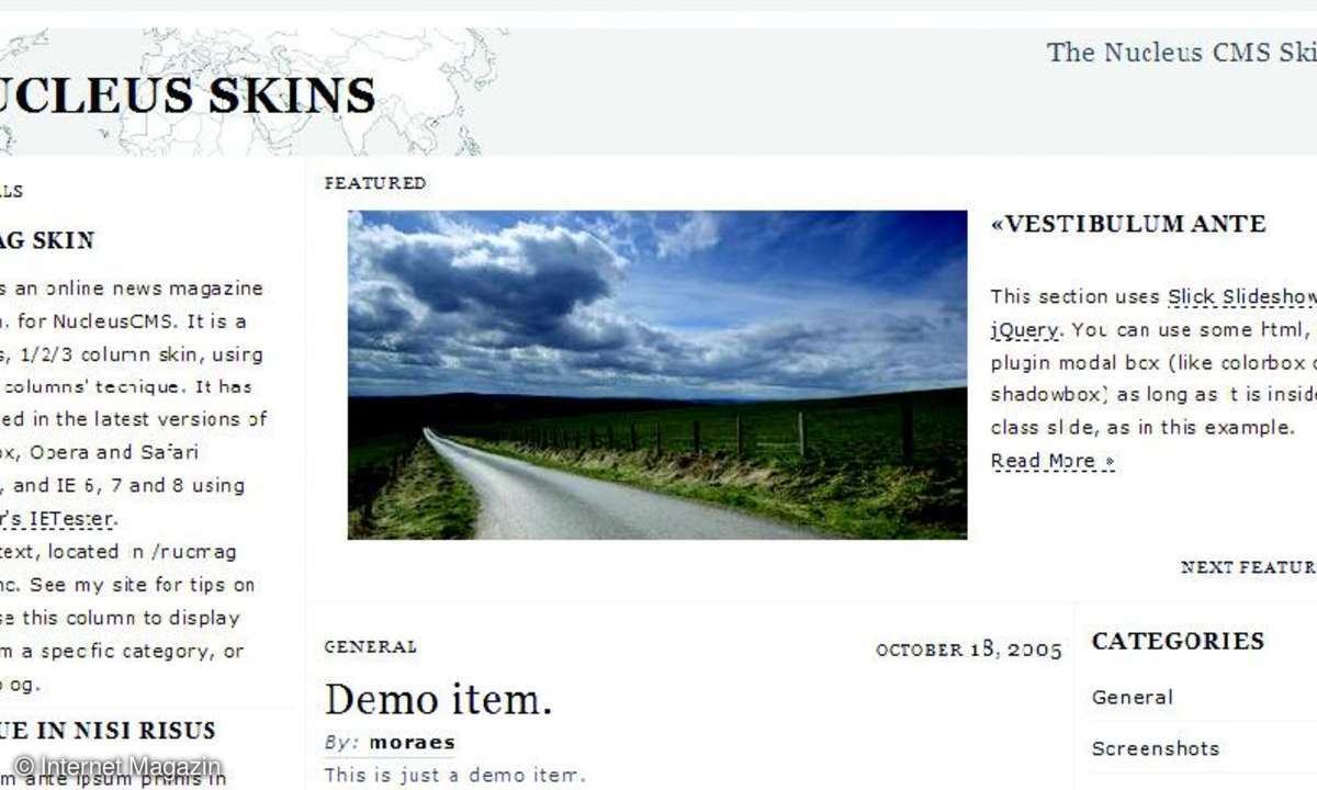 internet, webdesign, nucleus, cms, redaktionssysteme, php, html