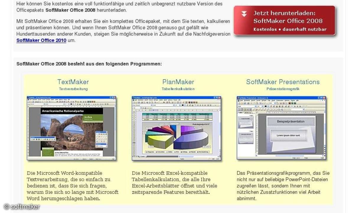 softmaker office 2008, softmaker office 2010, gratis, update