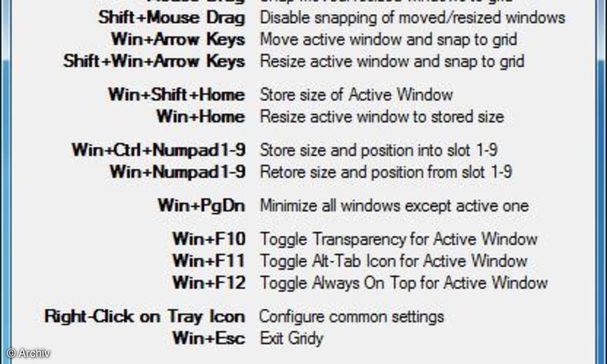Gridy Windows Snapper