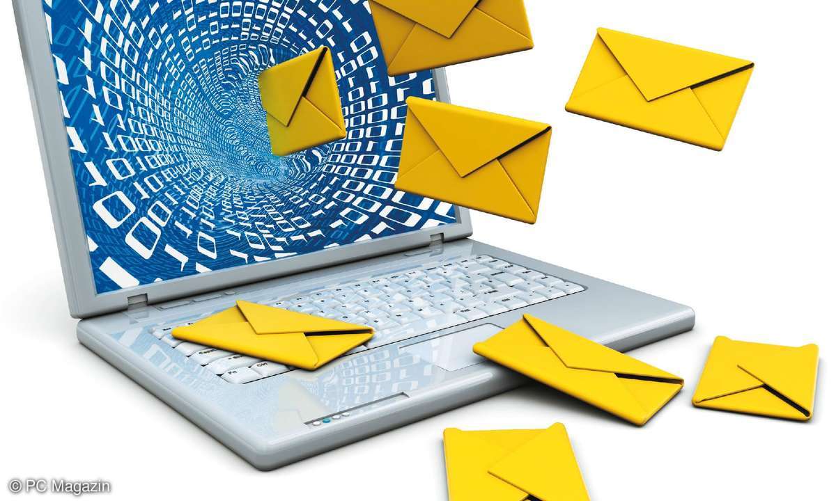 e-mail, laptop