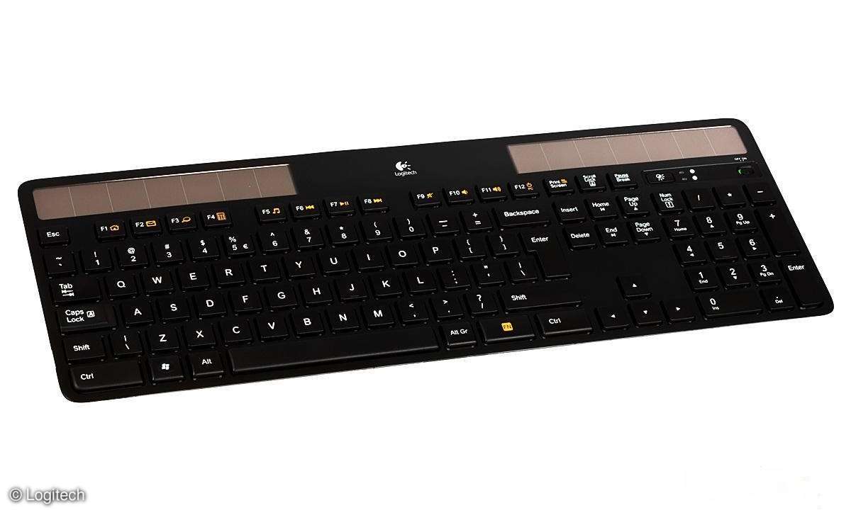 Kabellose Solartastatur