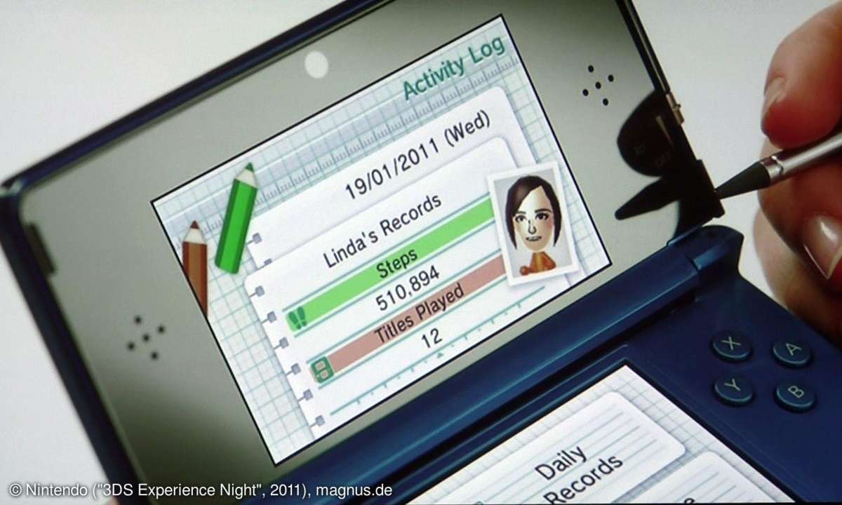 Nintendo 3DS - Activity Log