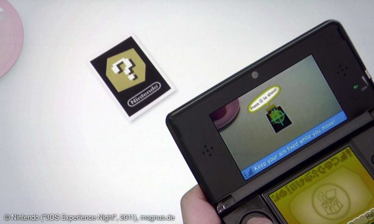 Nintendo 3DS - Augmented Reality