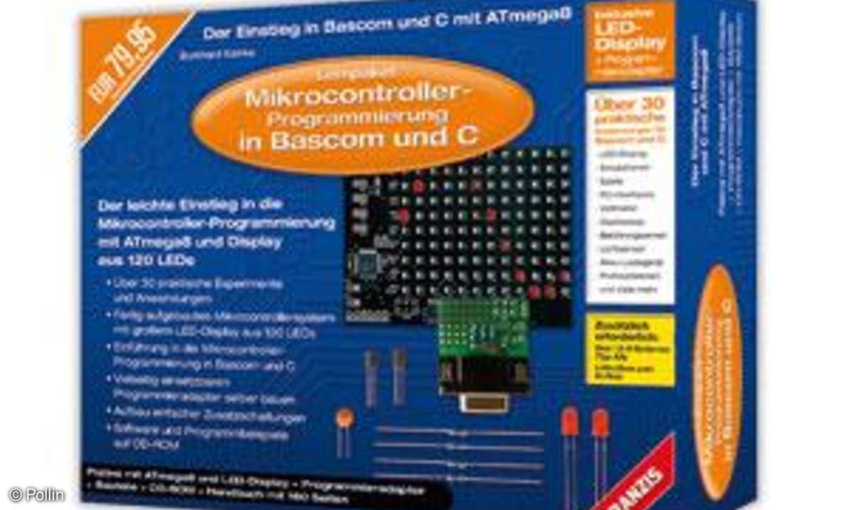 Lernpaket Mikrocontroller-Programmierung in Bascom