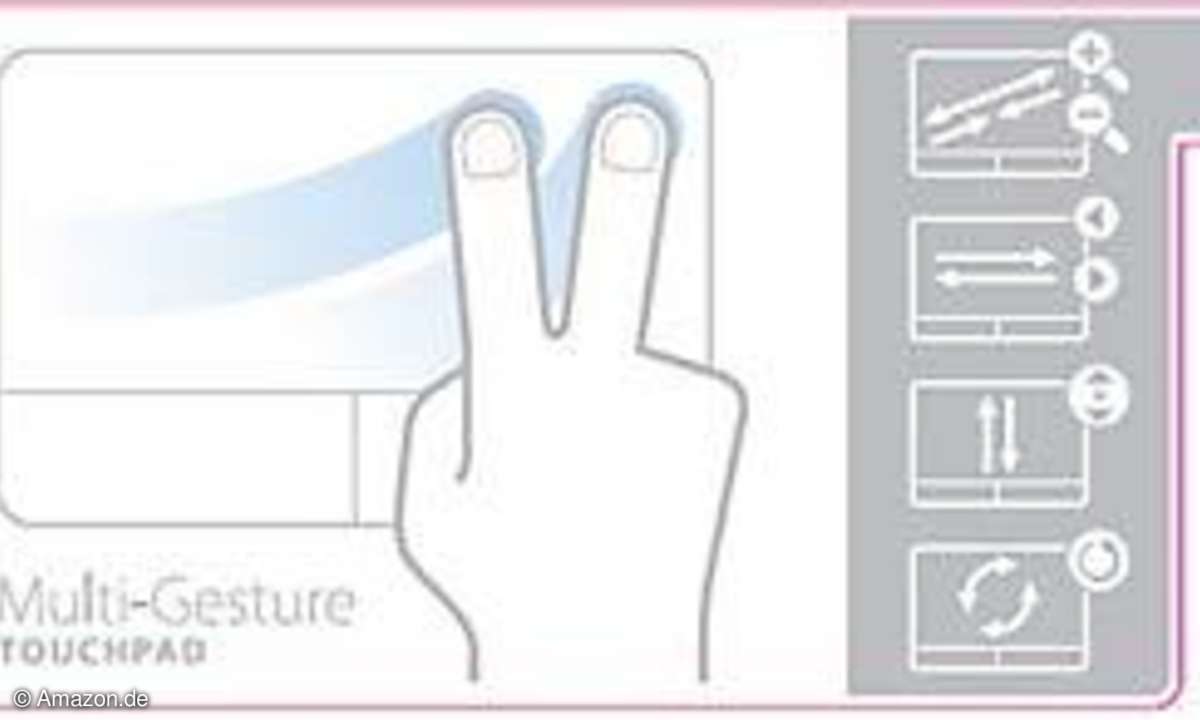 Schemazeichnung Touchpad.