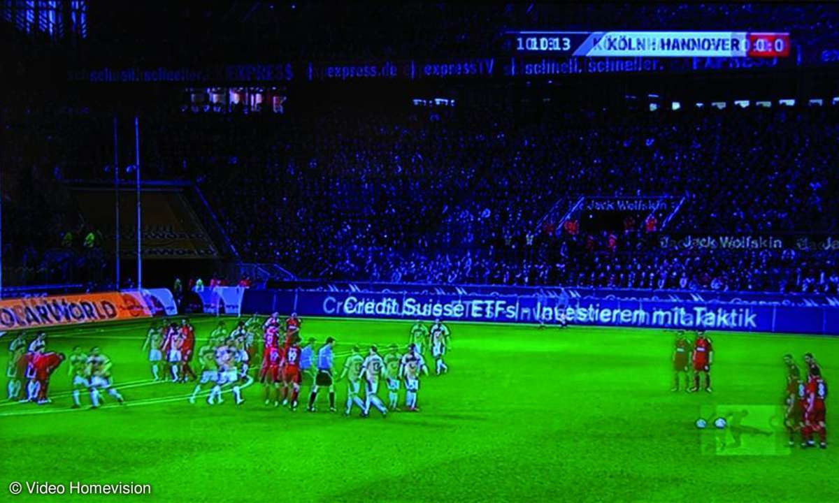 3d, fußball, fernsehen