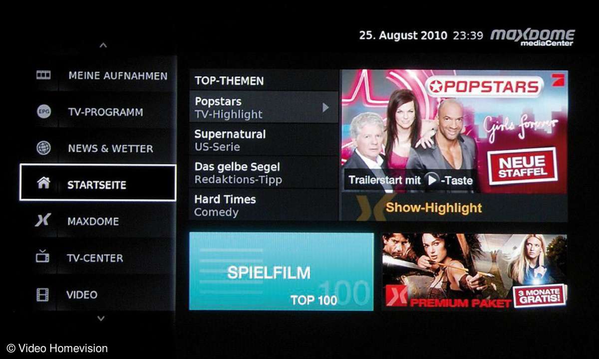 Maxdome Per Set-Top-Box