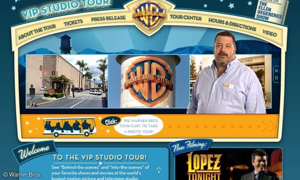 Warner Bros. Studios - den Stars ganz nah