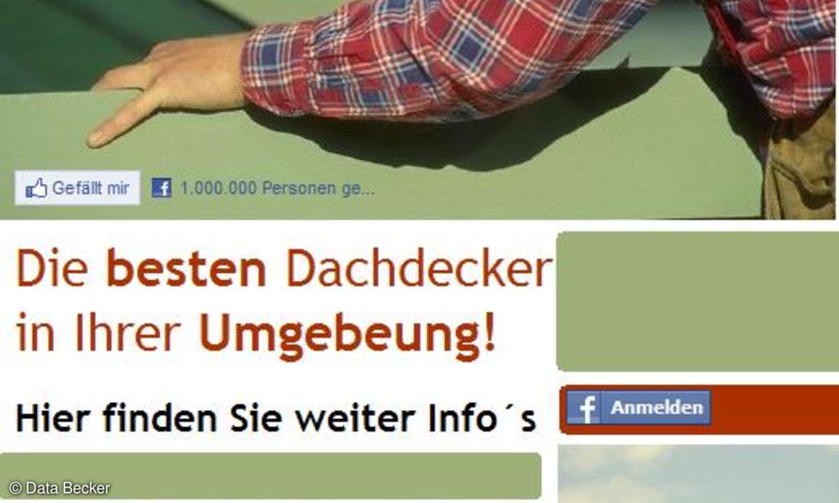 Beispiel Dachdecker
