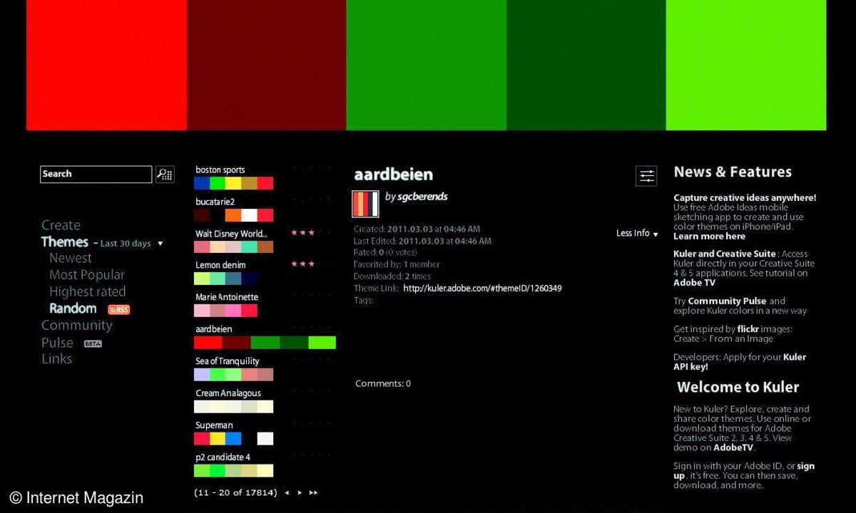 internet, webdesign, farben, farbwerte, html, css