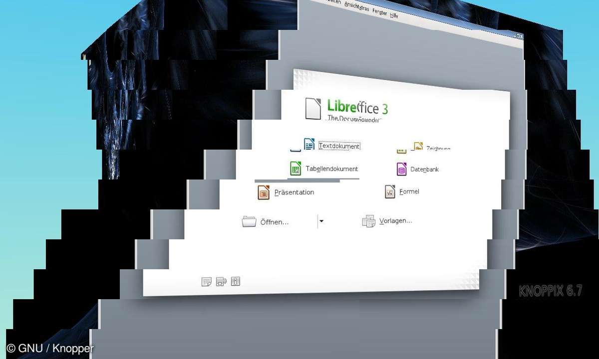 Knoppix 6.7.0 Compiz