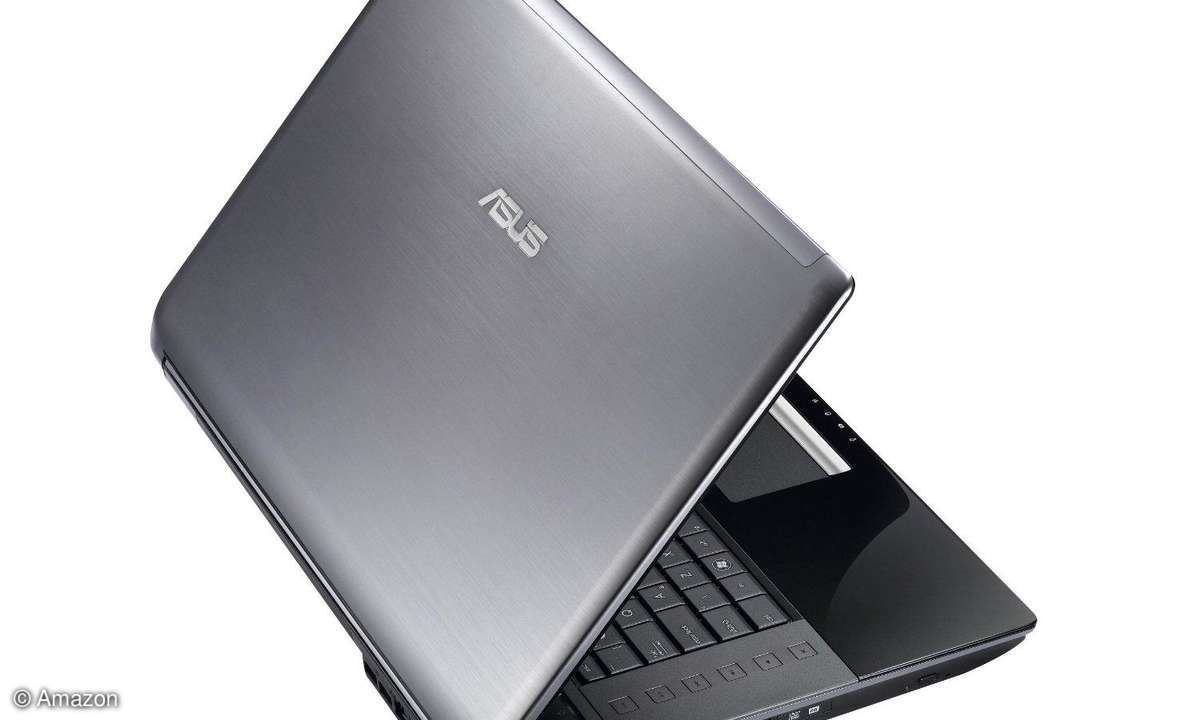 Notebook von oben