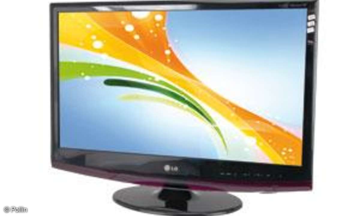 Pollin 27" TFT-Bildschirm mit DVB-T LG FLATRON