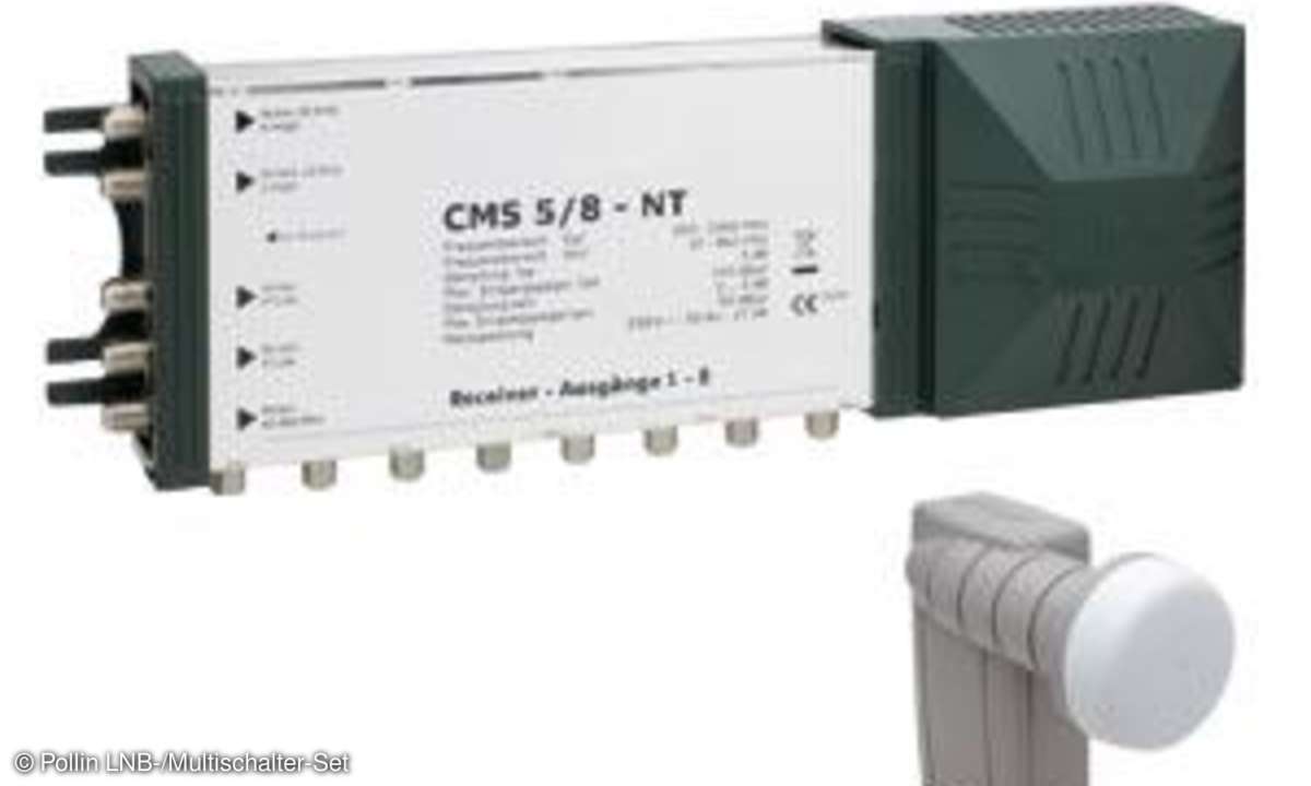 Pollin LNB-/Multischalter-Set