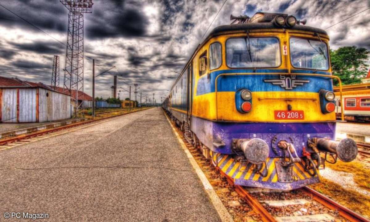 zug, grafik, eisenbahn, hdr, aufnahme, foto