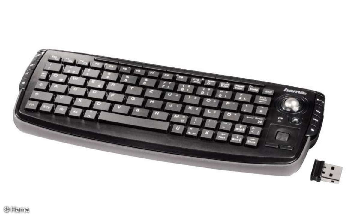 Mini-Tastatur für TV-Geräte