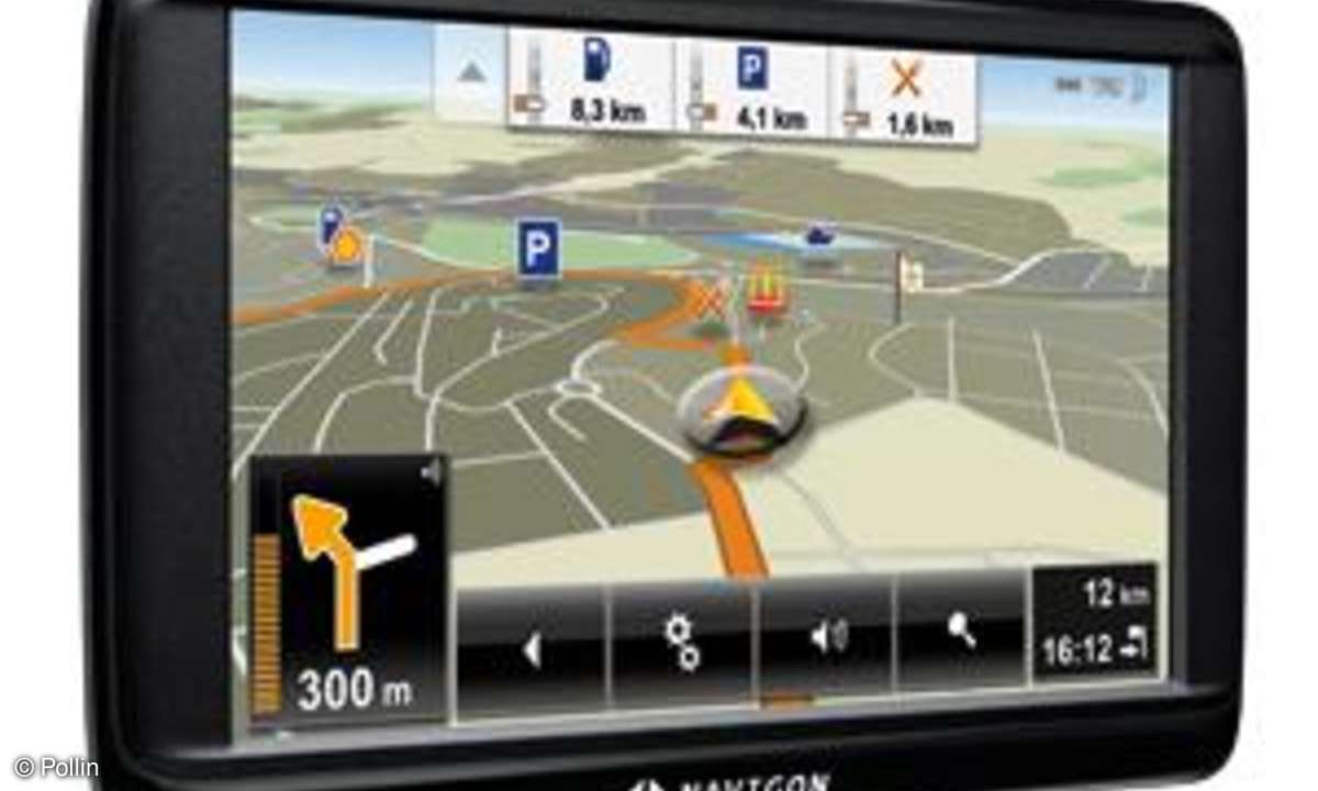Pollin Navigationssystem mit TMC NAVIGON 70 EASY