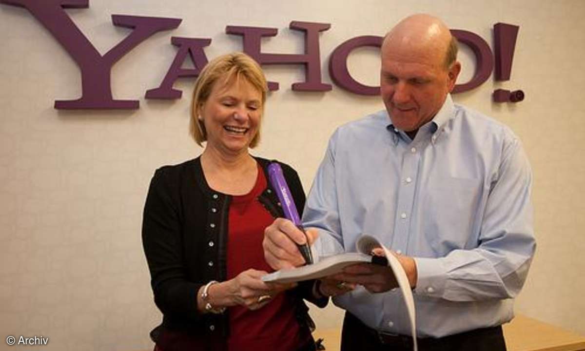 Carol Bartz und Steve Ballmer