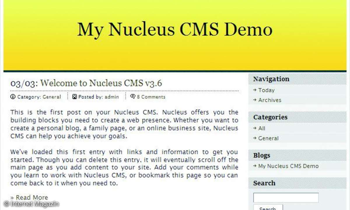 internet, webdesign, nucleus, cms, redaktionssysteme, php, html