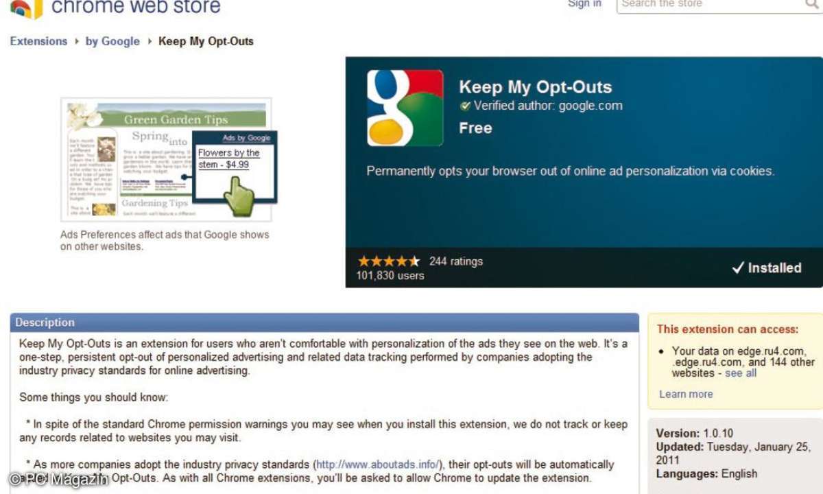 Keep My Opt-outs