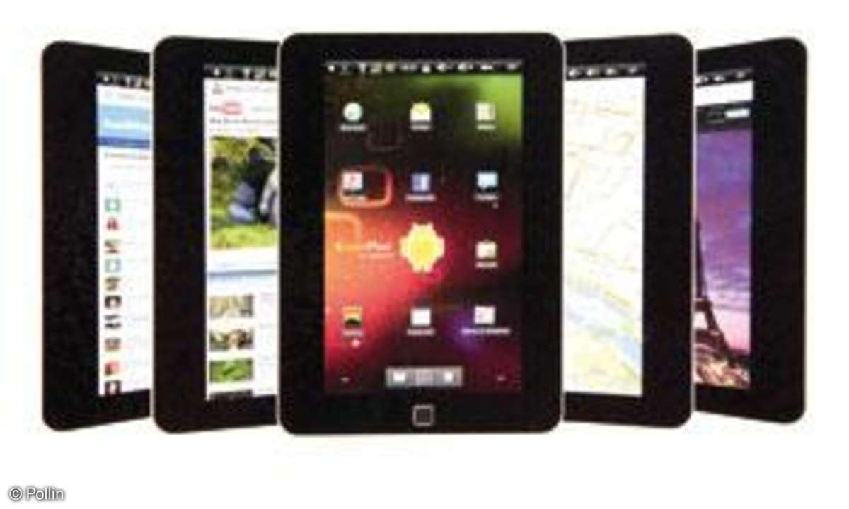 Pollin Tablet-PC EASYPAD 700, mit Android
