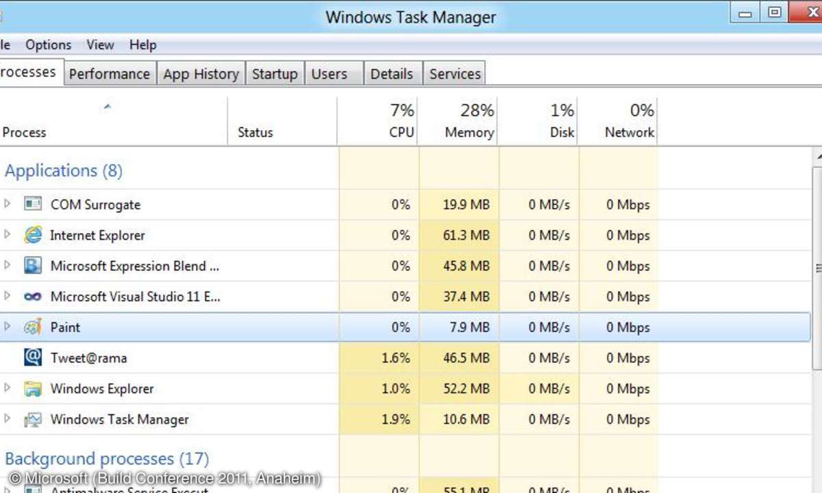Windows 8 Preview