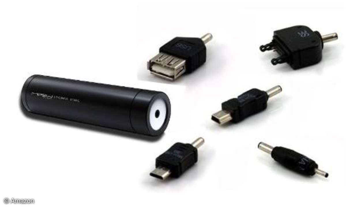 Universal-Akku mit Adaptern