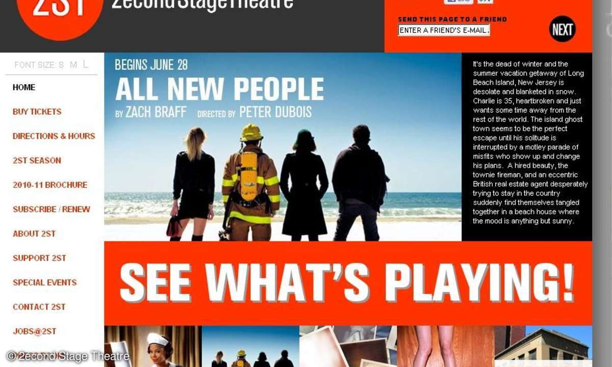 Zach Braff auf der Theaterbühne