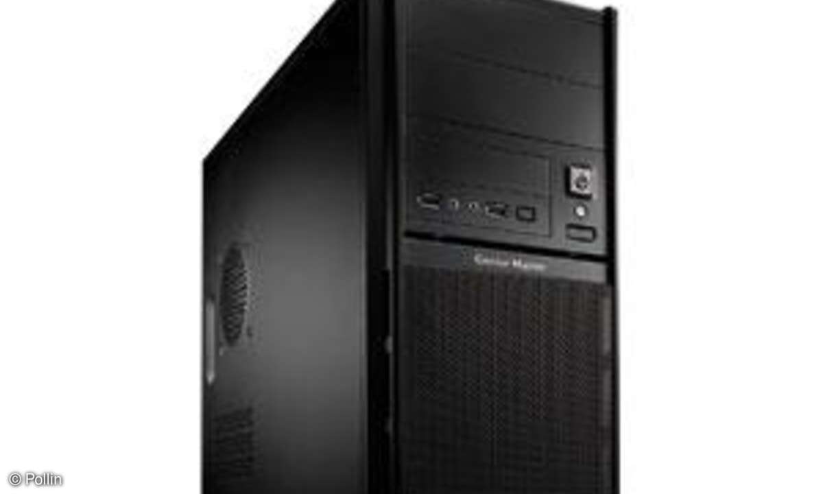 Pollin, PC-System Intel/ASRock/CoolerMaster, Brenner, Card
