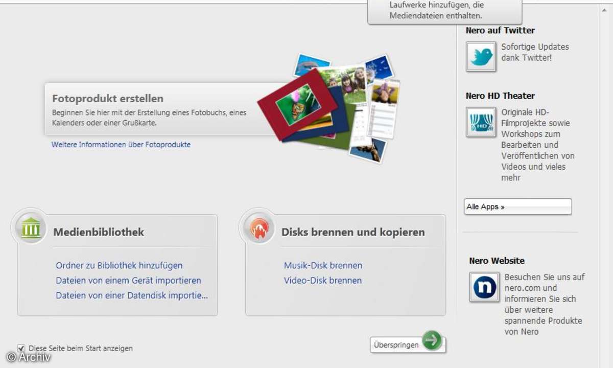 Nero 11 Platinum - alle Neuerungen im Überblick