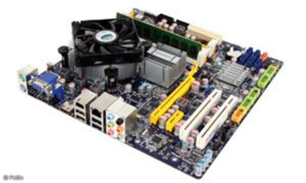 Pollin Mainboard FOXCONN G45M-S, Intel Celeron E34