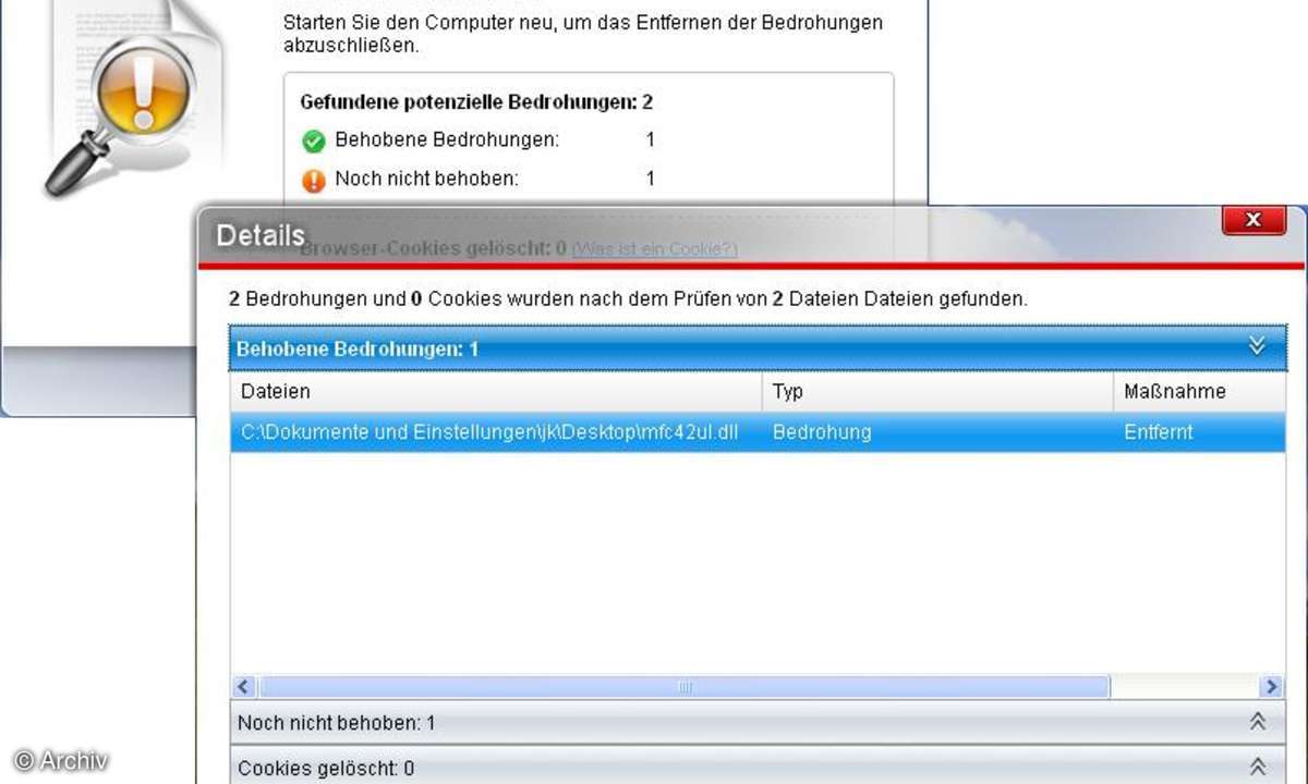 Der Bundestrojaner in Trend Micro Titanium Antivirus Plus 2012