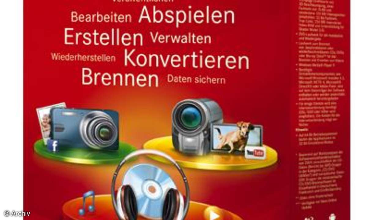 Nero 11 - die Verpackung der Box-Version