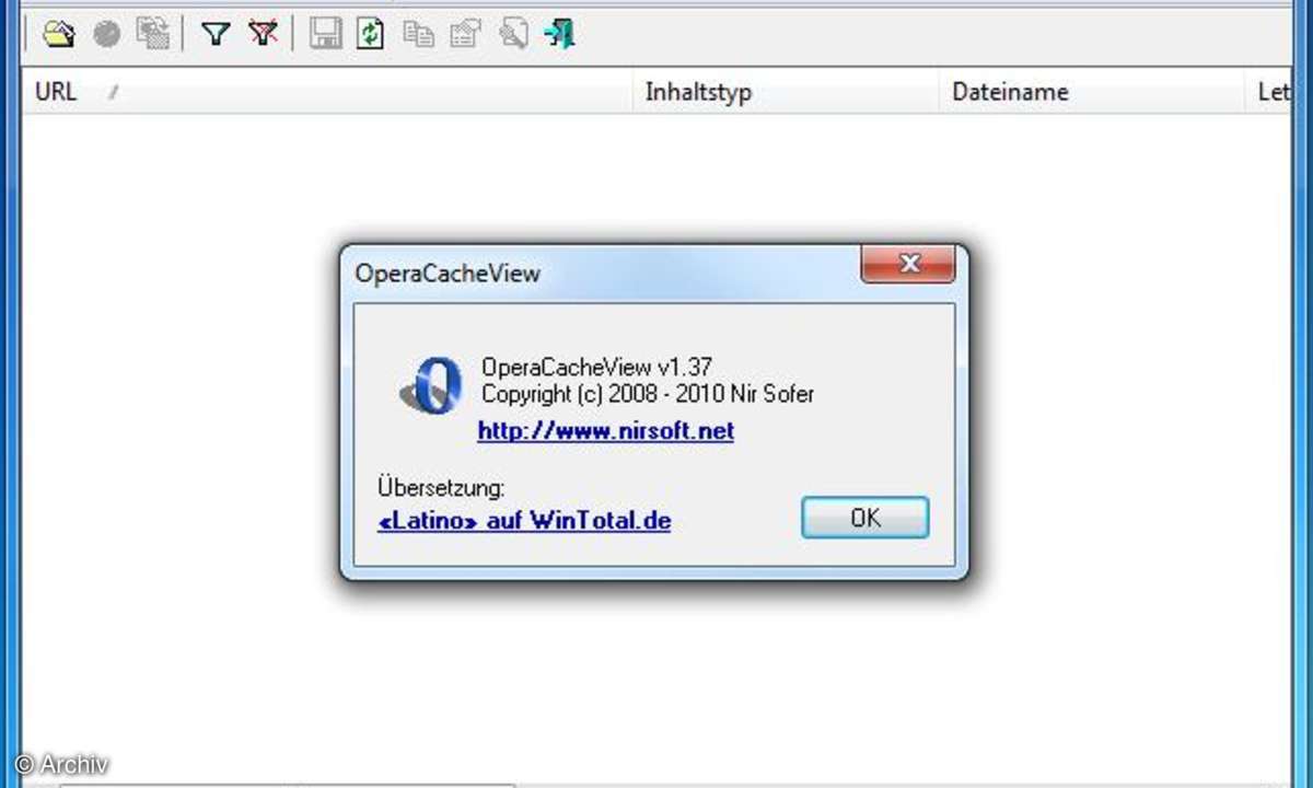 OperaCacheView