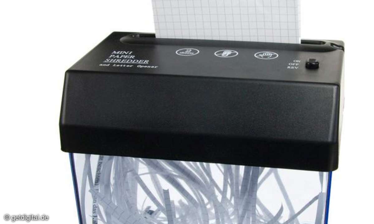 USB Aktenvernichter