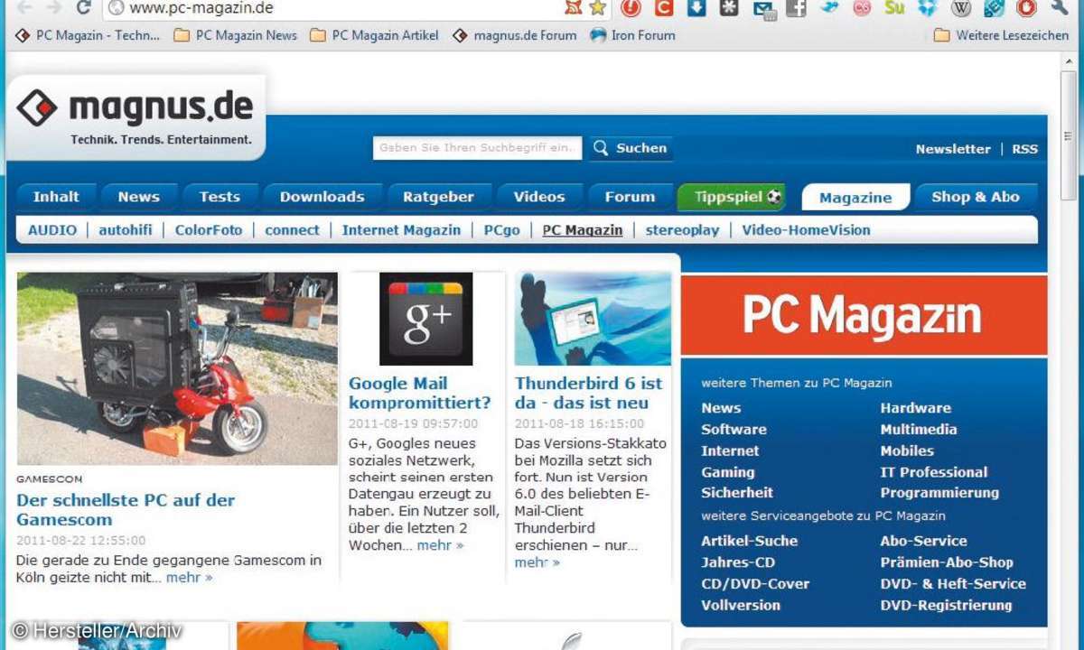 Portabler Chrome: IronPortable