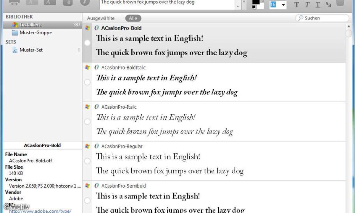 NexusFont