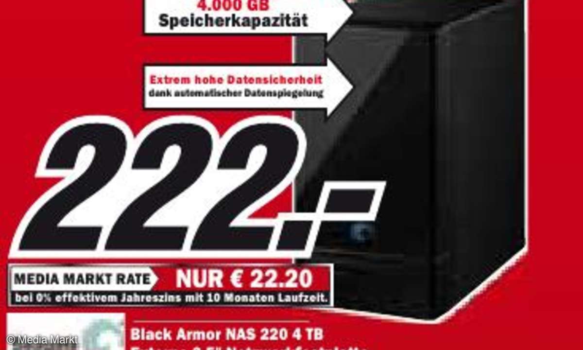 Seagate Black Armor NAS 220 4 TB
