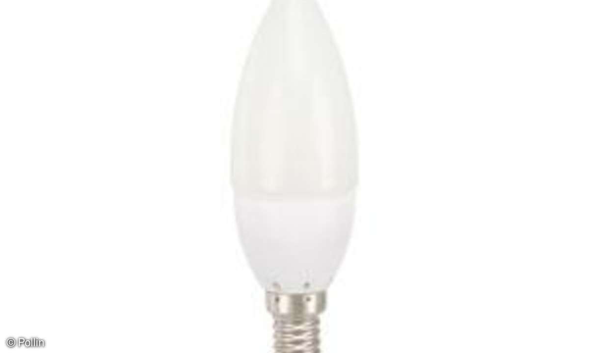 Pollin, LED-Lampe, E14, 230 V~, 2 W