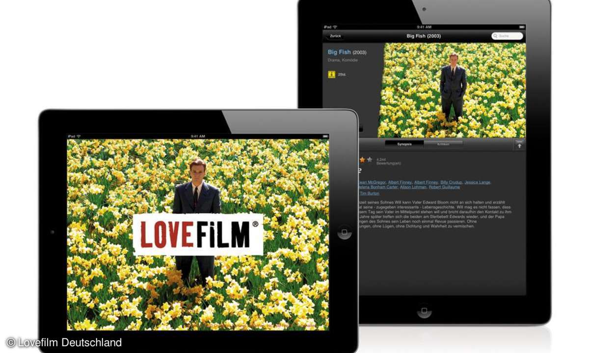 Lovefilm Verleih leihene Filme mieten VoD download test preise günstig