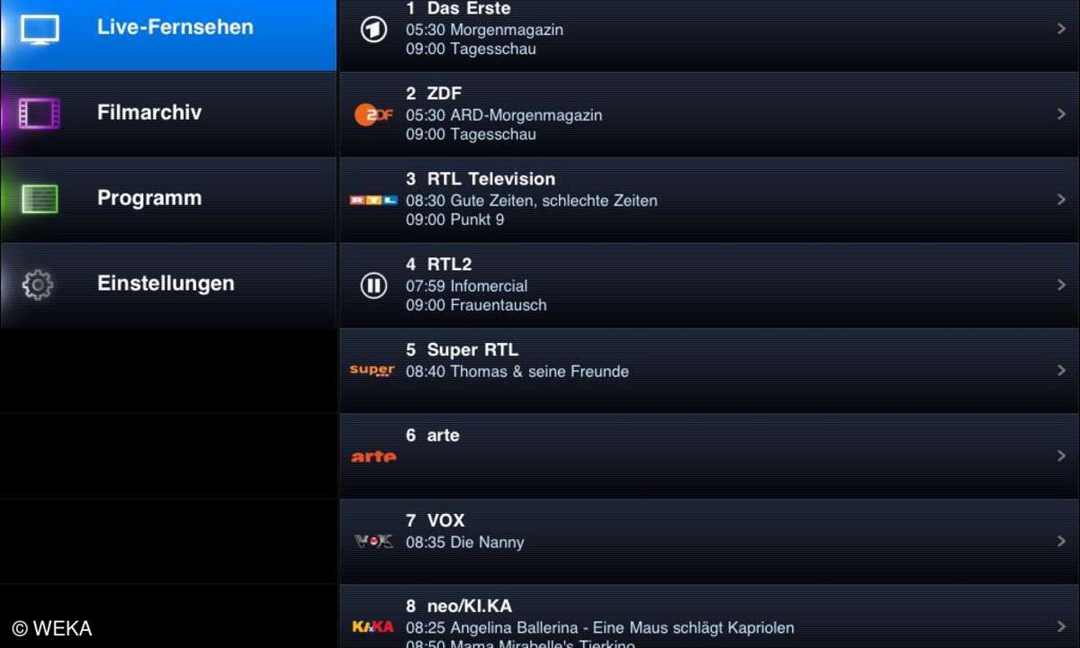 eyetv, mobile, Fernsehen, DVB-T, iPad, iPhone