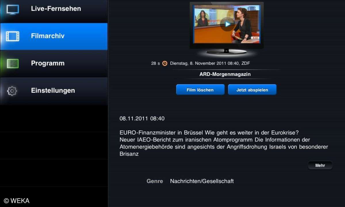 eyetv, mobile, Fernsehen, DVB-T, iPad, iPhone