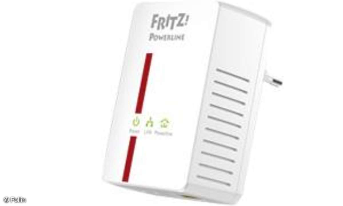 Pollin, Powerline Adapter-Set AVM FRITZ!Powerline 500E