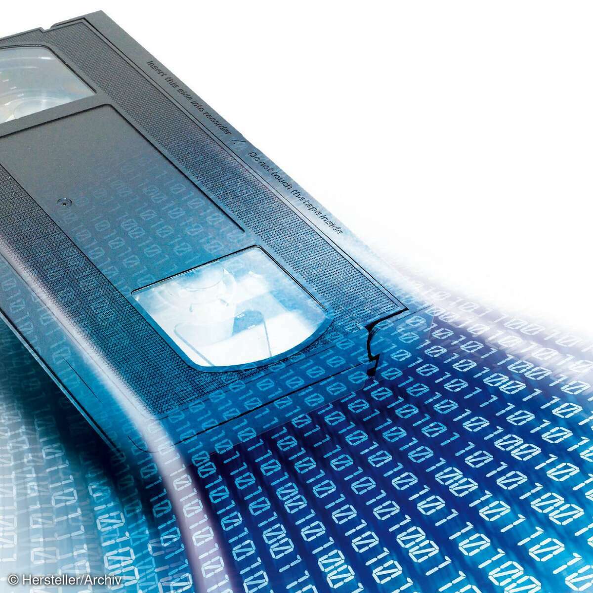 vhs, kassette, daten