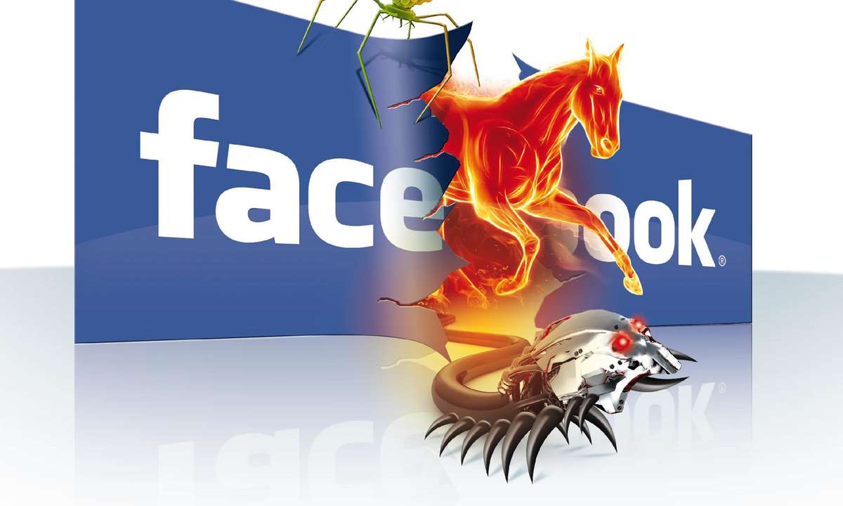 Viren und Trojaner bei Facebook