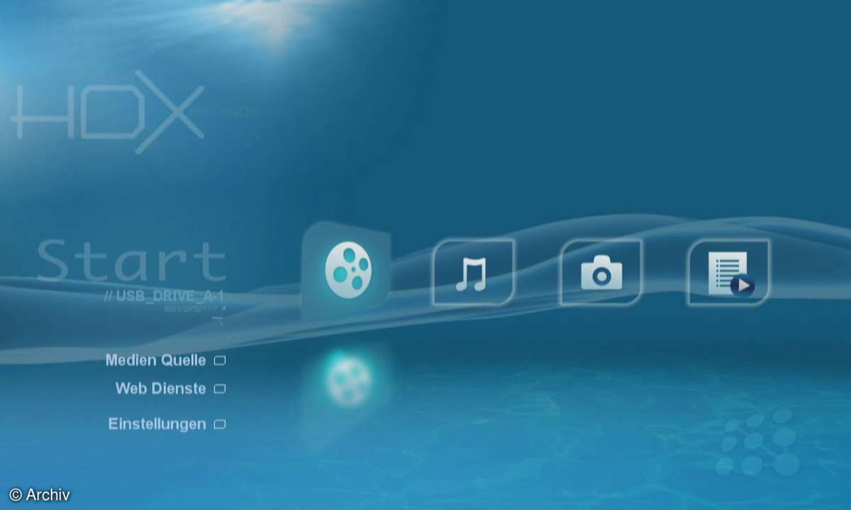 Der HDX 1000 Network Media Tank ist einer der vielseitigsten Player - aber etwas träge.