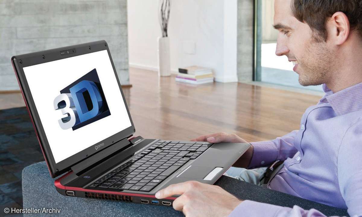 Gaming-Notebooks wie das Qosmio von Toshiba sind kompromisslos auf Leistung getrimmt.