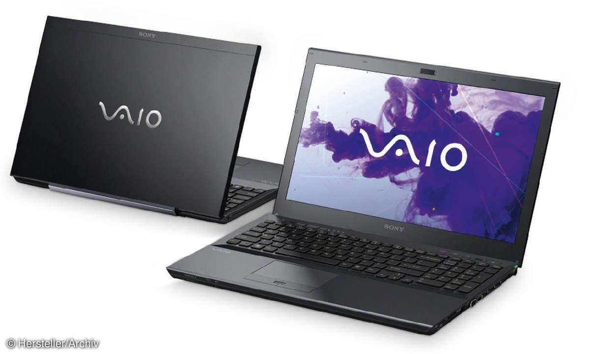 Wer Gewicht sparen möchte, der muss, wie bei diesem besonders flachen Sony Vaio, etwas tiefer in die Tasche greifen.