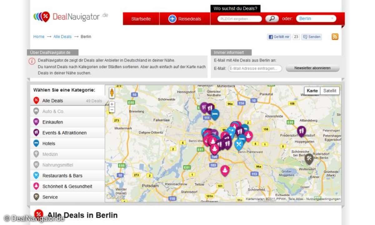 Berlin ist ein gutes Pflaster für Rabattjäger. In der Hauptstadt gibt es die größte Auswahl.