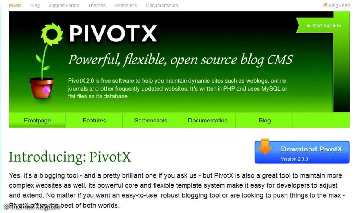 PivotX 2.0